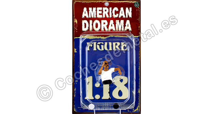 Figura de Resina George Conduciendo 1:18 American Diorama 23856