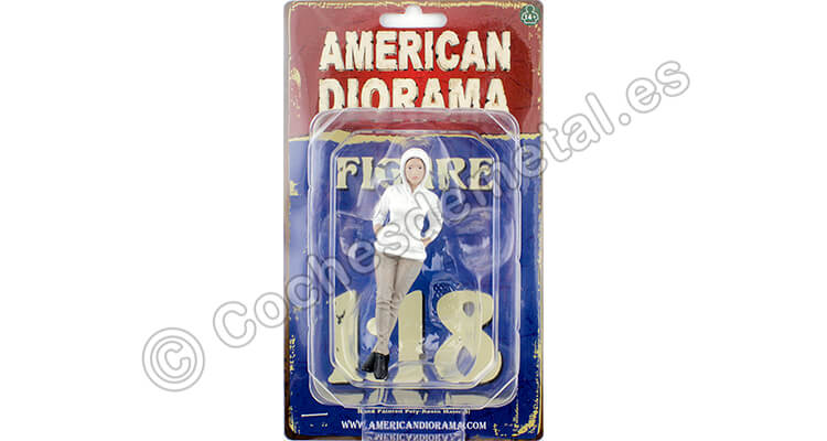 Figura de Resina Quedada Series II, Figura I 1:18 American Diorama 76289