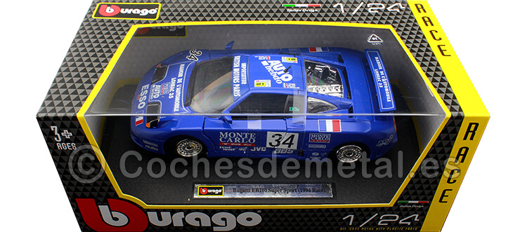 1994 Bugatti EB110 Super Sport Monte Carlo 1:24 Bburago 28010