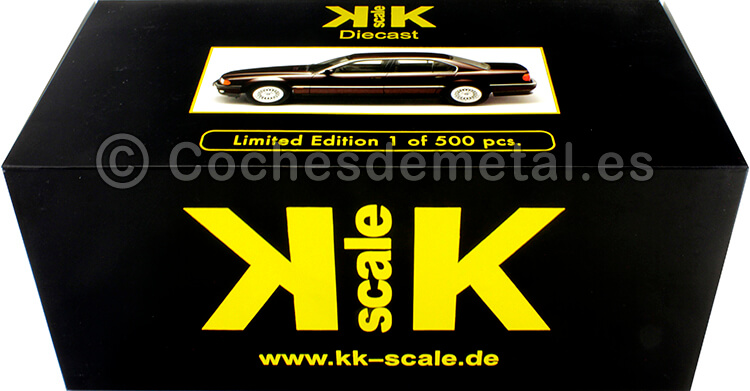 1994 BMW 740i (E38) Serie 7 Granate Metalizado 1:18 KK-Scale 180364