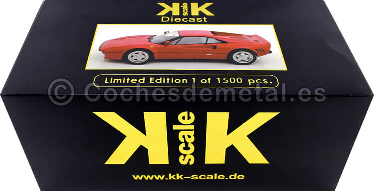 1984 Ferrari 288 GTO Rojo 1:18 KK-Scale 180414