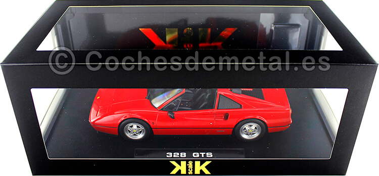 1985 Ferrari 328 GTS Rojo 1:18 KK-Scale 180551