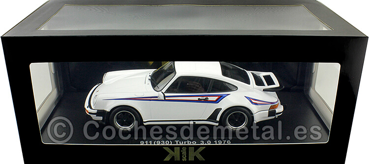 1976 Porsche 911 (930) Turbo 3.0 Blanco Martini 1:18 KK-Scale 180572