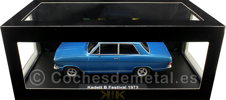 1973 Opel Kadett B Festival Azul Metalizado 1:18 KK-Scale 180644