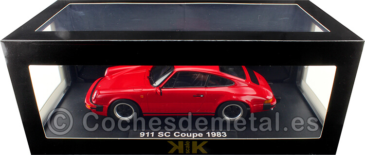 1983 Porsche 911 SC Coupe Rojo 1:18 KK-Scale 180661