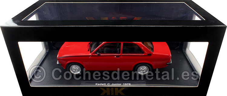 1973 Opel Kadett C Junior Rojo/Negro 1:18 KK-Scale 180672