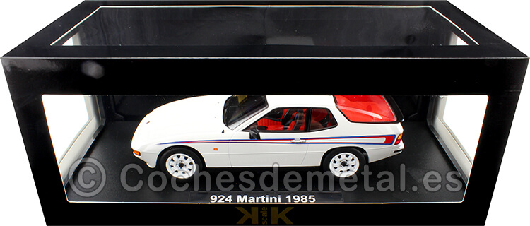 1985 Porsche 924 Blanco Edición Martini 1:18 KK-Scale 180722