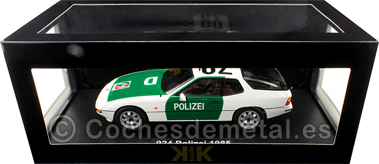 1985 Porsche 924 Policía Düsseldorf de Autopista 1:18 KK-Scale 180723