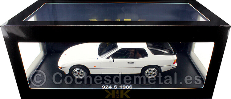 1986 Porsche 924 S Blanco 1:18 KK-Scale 180771
