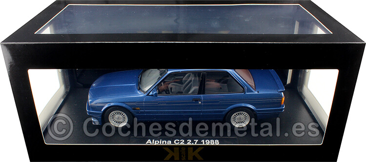 1988 BMW Alpina C2 2.7 (E30) Azul Metalizado 1:18 KK-Scale 180781