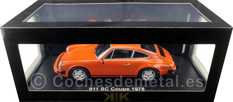 1978 Porsche 911 SC Coupe Naranja 1:18 KK-Scale 180801