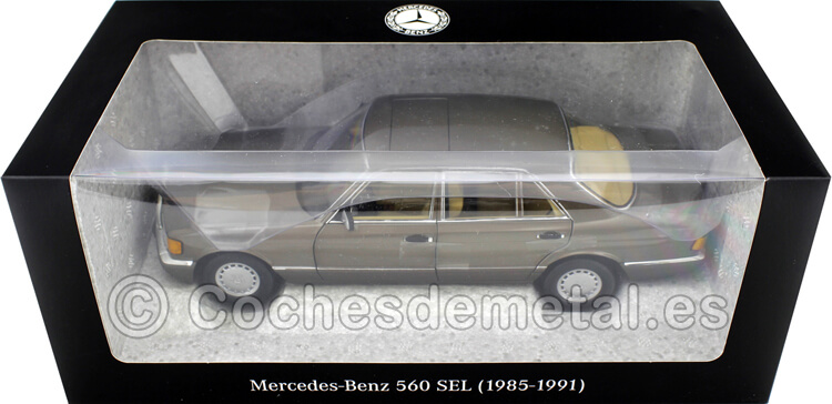 1985 Mercedes-Benz 560 SEL (V126) Impala Marron 1:18 Dealer Edition B66040646
