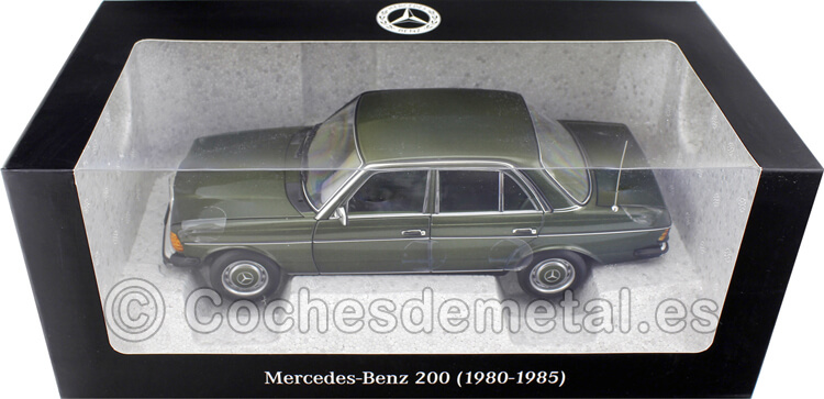 1980 Mercedes-Benz 200 (W123) Green Metallic 1:18 Dealer Edition B66040654