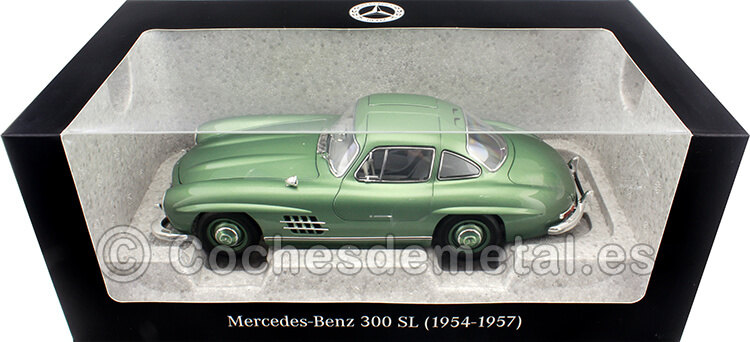 1954 Mercedes-Benz 300 SL W198 Verde Metalizado 1:18 Dealer Edition B66040673