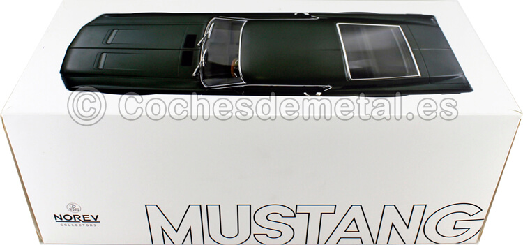1968 Ford Mustang Fastback Satin Green Metallic 1:12 Norev 122702