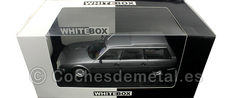 1989 Citroen CX Break/Familiar Gris Metalizado 1:24 WhiteBox 124067