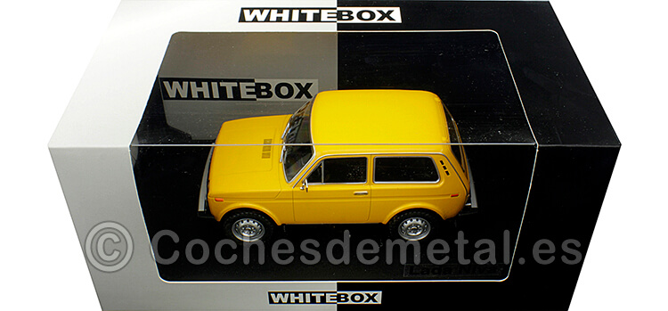1976 Lada Niva 1600 Amarillo Oscuro 1:24 WhiteBox 124070