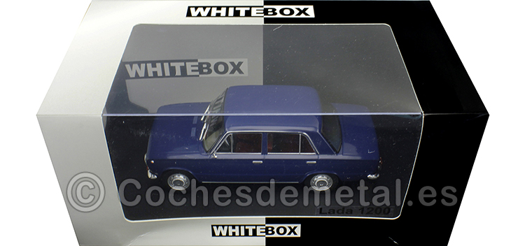 1968 Lada 1200 Azul 1:24 WhiteBox 124078
