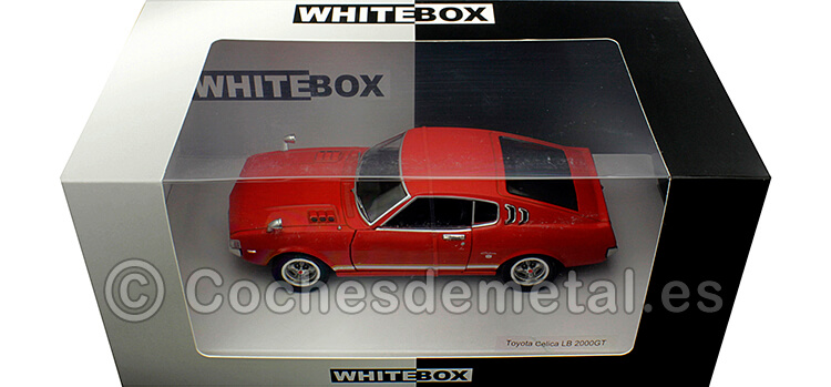 1973 Toyota Celica LB 2000GT Rojo 1:24 WhiteBox 124081