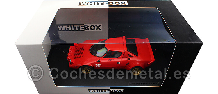 1975 Lancia Stratos Rojo 1:24 WhiteBox 124086