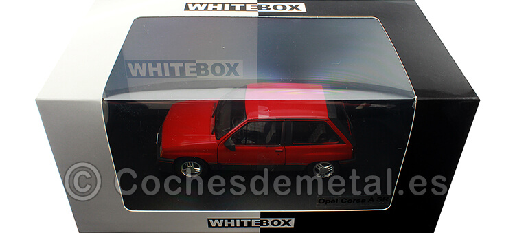 1985 Opel Corsa A SR Rojo 1:24 WhiteBox 124094