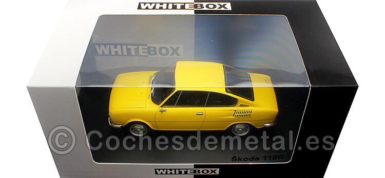 1971 Skoda 110R Amarillo 1:24 WhiteBox 124098