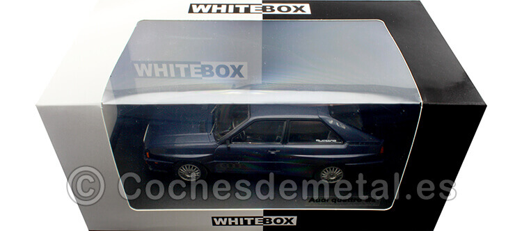 1980 Audi Quattro Azul Metalizado 1:24 WhiteBox 124102