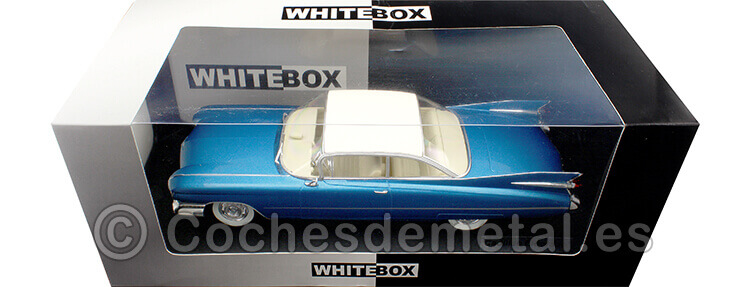 1959 Cadillac Eldorado Azul Metalizado 1:24 WhiteBox 124103