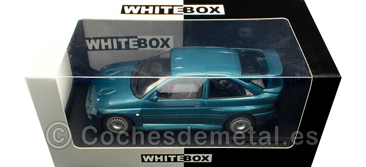 1993 Ford Escort RS Cosworth Verde Metalizado 1:24 WhiteBox 124130