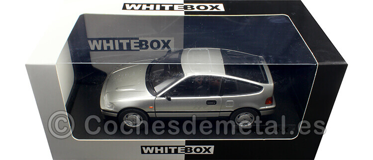 1987 Honda CR-X Gris Metalizado 1:24 WhiteBox 124131-O