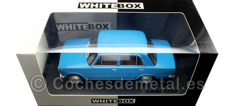 1968 Lada 1200 (Seat 124) Azul Claro 1:24 WhiteBox 124132