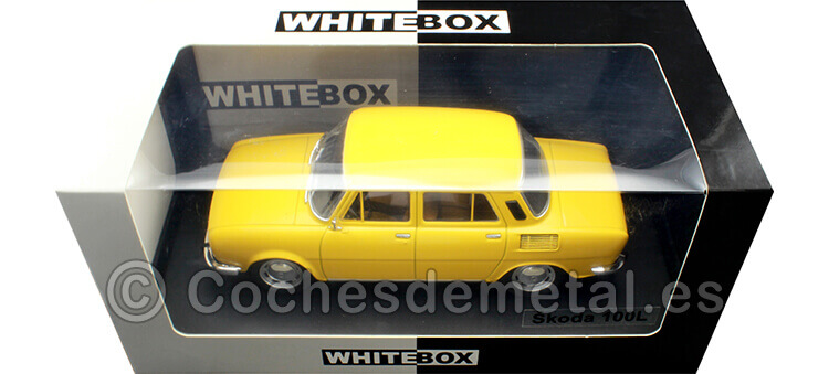 1974 Skoda 100L Amarillo 1:24 WhiteBox 124139