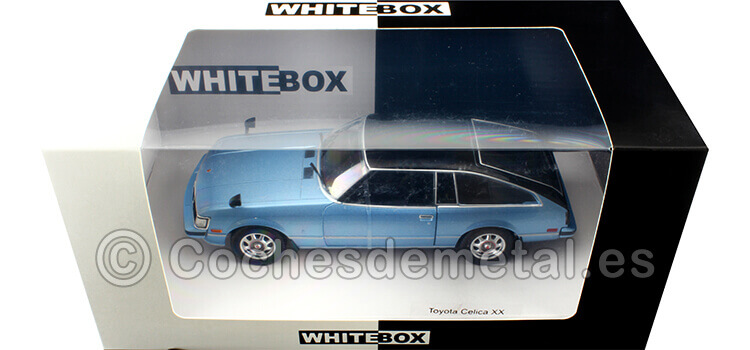 1978 Toyota Celica XX Azul/Negro 1:24 WhiteBox 124155