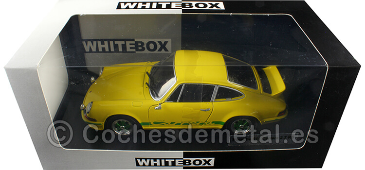 1972 Porsche 911 Carrera 2.7 RS Amarillo/Verde 1:24 WhiteBox 124189
