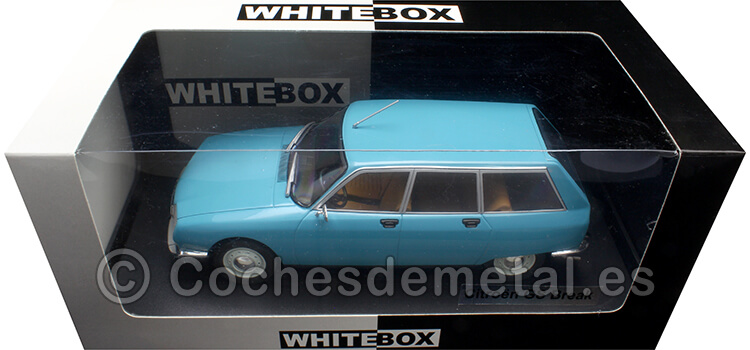 1971 Citroen GS Break Azul Claro 1:24 WhiteBox 124209