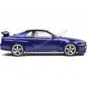 CARSDEMETAL.ES 1999 Nissan Skyline GT-R (R34) Purple Midnight 1:18 Solino S1804303