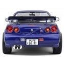 CARSDEMETAL.ES 1999 Nissan Skyline GT-R (R34) Purple Midnight 1:18 Solino S1804303