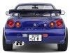 CARSDEMETAL.ES 1999 Nissan Skyline GT-R (R34) Purple Midnight 1:18 Solino S1804303