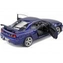CARSDEMETAL.ES 1999 Nissan Skyline GT-R (R34) Purple Midnight 1:18 Solino S1804303