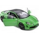 CARSDEMETAL.ES 2021 Alpine A110S Pure Color Green Edition Garden 1:18 Solino S1801610