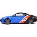 CARSDEMETAL.ES 2021 Alpine A110S Edition sur piste bleu / noir / rouge / blanc 1:18 Solino S1801615