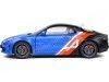 CARSDEMETAL.ES 2021 Alpine A110S Edition sur piste bleu / noir / rouge / blanc 1:18 Solino S1801615