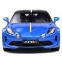 CARSDEMETAL.ES 2021 Alpine A110S Edition sur piste bleu / noir / rouge / blanc 1:18 Solino S1801615