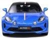 CARSDEMETAL.ES 2021 Alpine A110S Edition sur piste bleu / noir / rouge / blanc 1:18 Solino S1801615