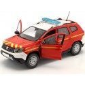 CARSDEMETAL.ES 2021 DACIA DUSTER MK II POMPIER / FIREFIGHTERS 1:18 SOLIO S1804605