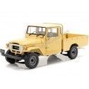 Cochesdemetal.es 1980 Toyota Land Cruiser 40 4x4 Pickup Beige 1:18 Kyosho KY08958BE