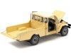 Cochesdemetal.es 1980 Toyota Land Cruiser 40 4x4 Pickup Beige 1:18 Kyosho KY08958BE