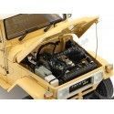 Cochesdemetal.es 1980 Toyota Land Cruiser 40 4x4 Pickup Beige 1:18 Kyosho KY08958BE