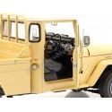Cochesdemetal.es 1980 Toyota Land Cruiser 40 4x4 Pickup Beige 1:18 Kyosho KY08958BE