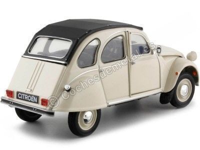 Cochesdemetal.es 1982 Citroen 2CV 6 Charleston Beige 1:24 Welly 24009 2